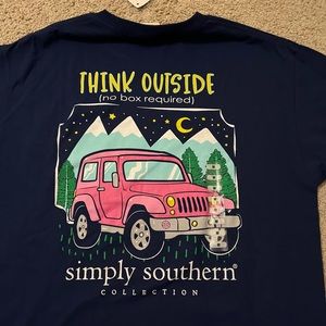 Simply Southern Pink Jeep Shirt